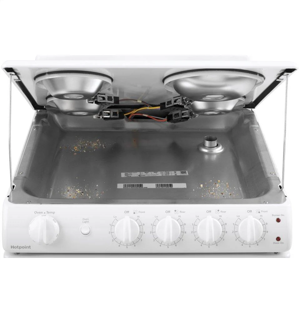 RAS240DMWW Hotpoint® ENERGY STAR® 24" Electric Free-Standing Front-Control Range - Image 8