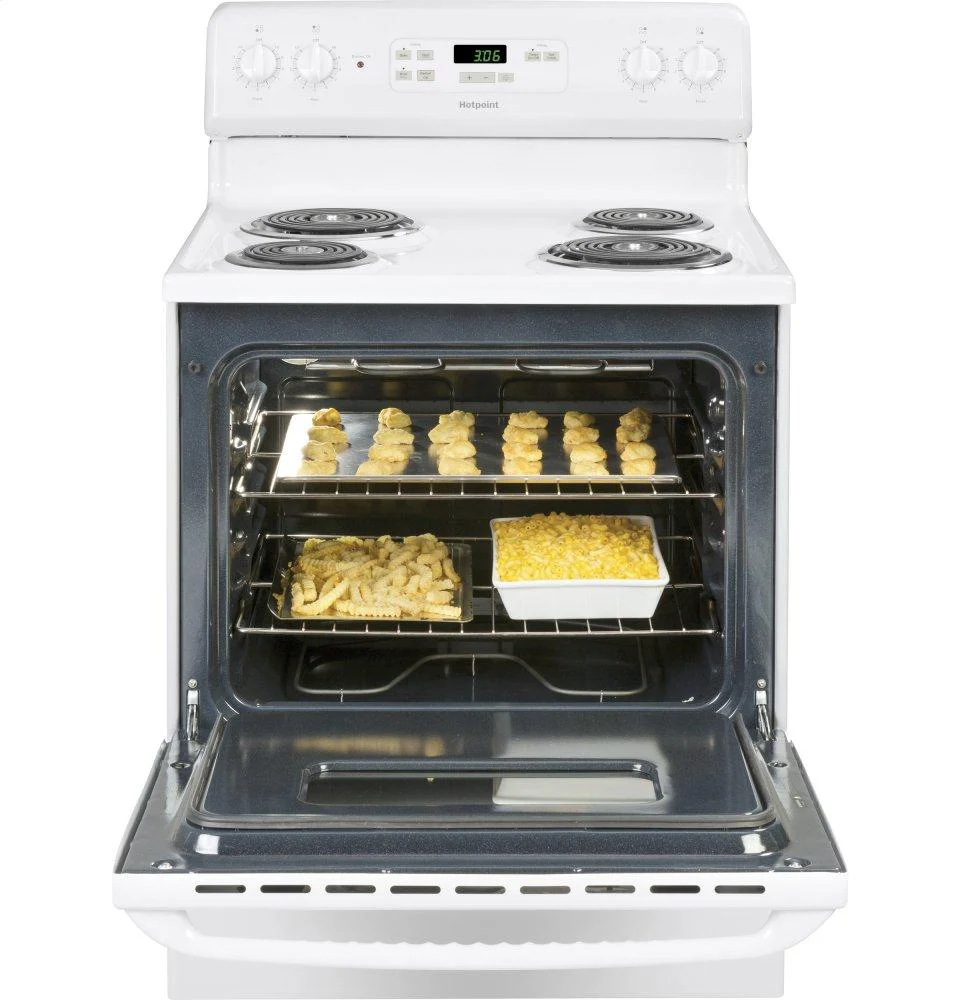 RBS360DMWW Hotpoint® ENERGY STAR® 30" Free-Standing Standard Clean Electric Range - Image 3