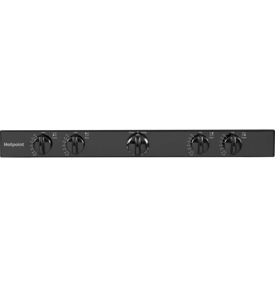 RGBS100DMBB Hotpoint® 30" Free-Standing Gas Range - Image 3