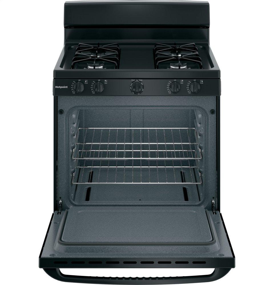 RGBS300DMBB Hotpoint® 30" Free-Standing Gas Range - Image 4