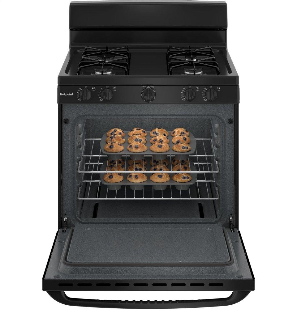 RGBS300DMBB Hotpoint® 30" Free-Standing Gas Range - Image 5