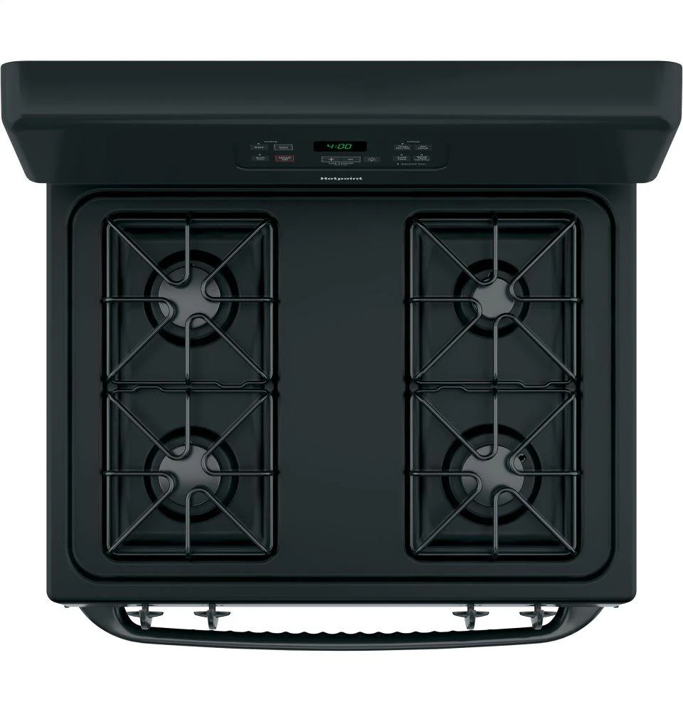 RGBS400DMBB Hotpoint® 30" Free-Standing Standard Clean Gas Range - Image 3
