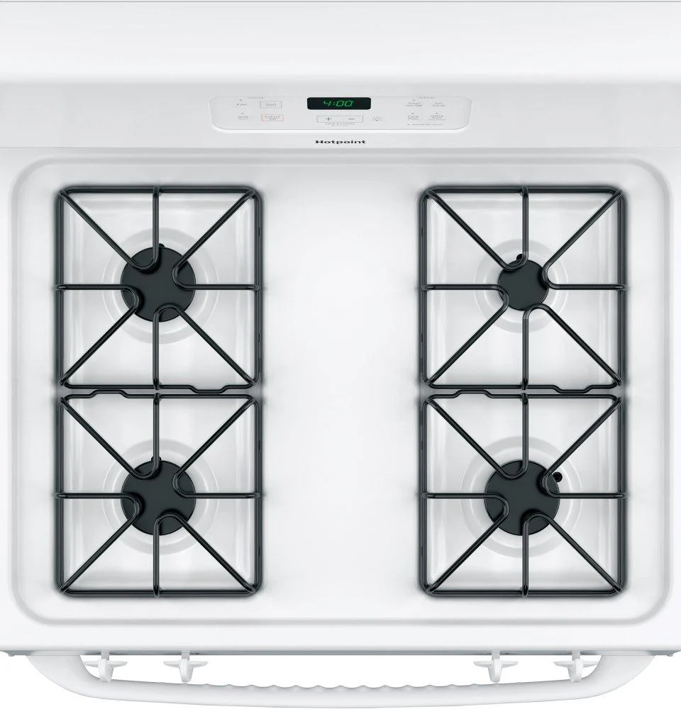 RGBS400DMWW Hotpoint® 30" Free-Standing Standard Clean Gas Range - Image 3