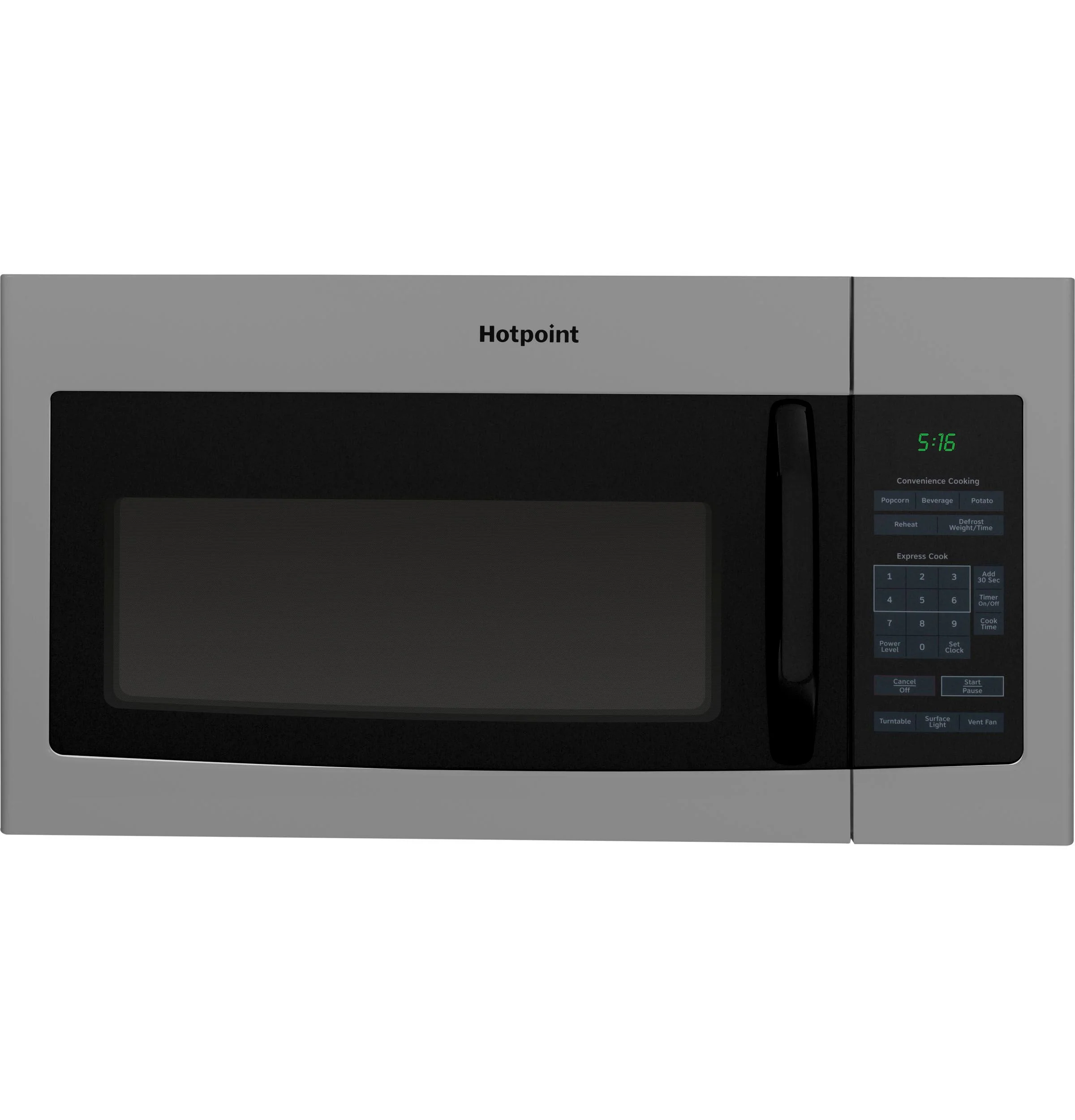 RVM5160MPSA Hotpoint® 1.6 Cu. Ft. Over-the-Range Microwave Oven