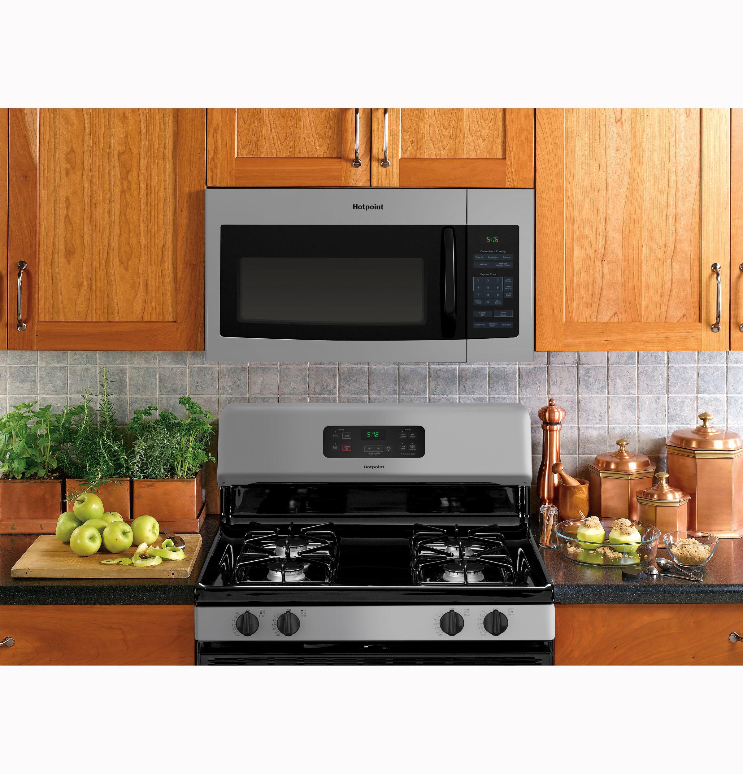 RVM5160MPSA Hotpoint® 1.6 Cu. Ft. Over-the-Range Microwave Oven - Image 3