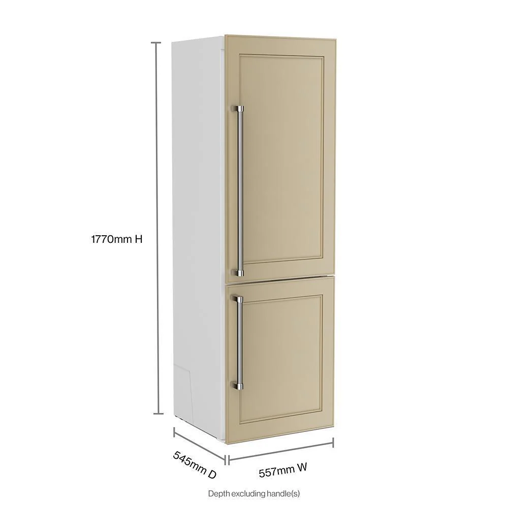 Kitchenaid KBBX102MPA 8.84 Cu. Ft. 22" Built-In Panel-Ready Bottom Mount Refrigerator - Image 2