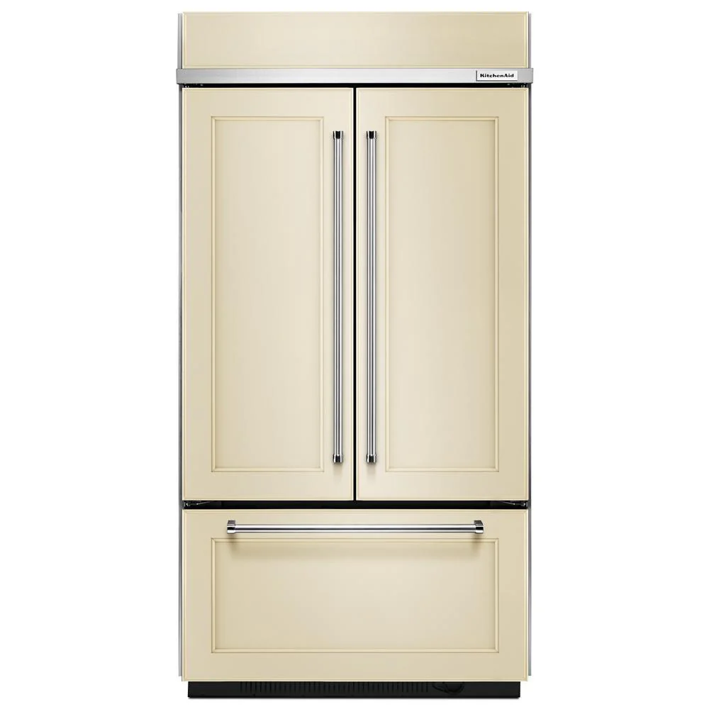 Kitchenaid KBFN502EPA 24.2 Cu. Ft. 42" Width Built-In Panel Ready French Door Refrigerator with Platinum Interior Design - Image 5