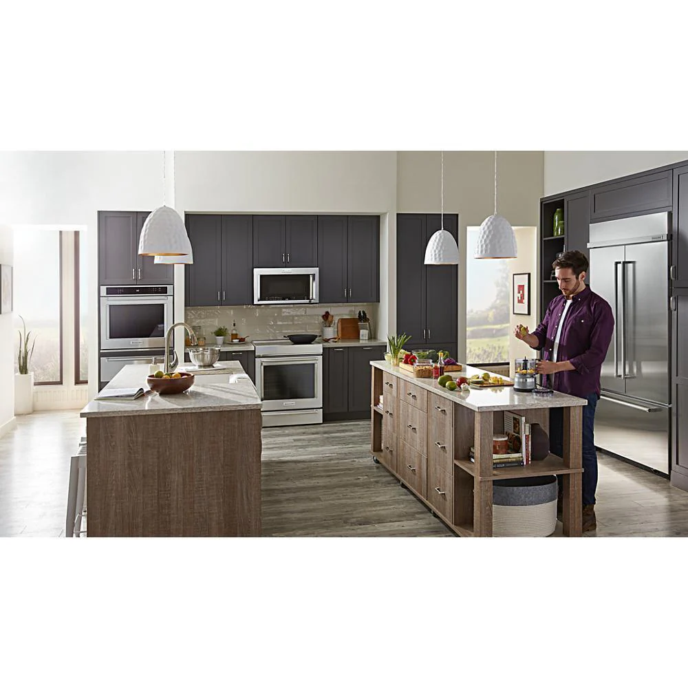 Kitchenaid KBFN502ESS 24.2 Cu. Ft. 42" Width Built-In Stainless French Door Refrigerator with Platinum Interior Design - Image 30
