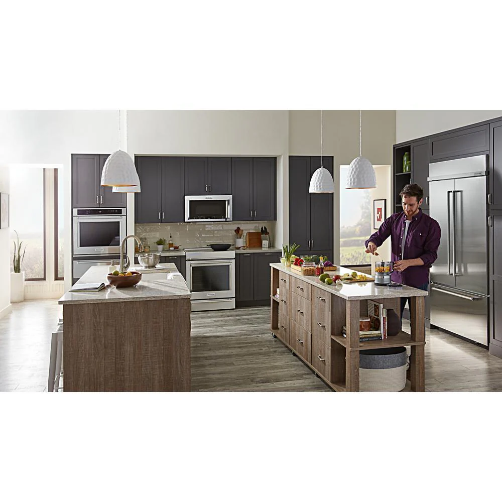 Kitchenaid KBFN502ESS 24.2 Cu. Ft. 42" Width Built-In Stainless French Door Refrigerator with Platinum Interior Design - Image 32
