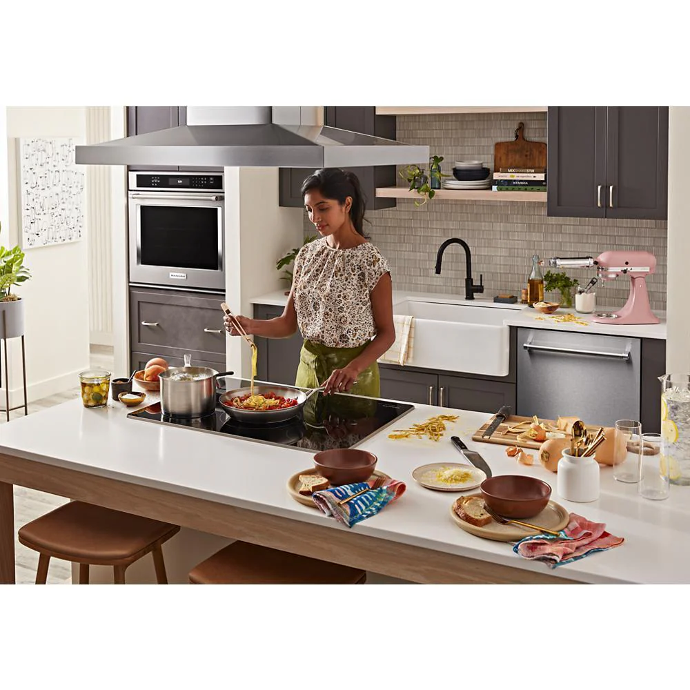 Kitchenaid KBFN502ESS 24.2 Cu. Ft. 42" Width Built-In Stainless French Door Refrigerator with Platinum Interior Design - Image 35