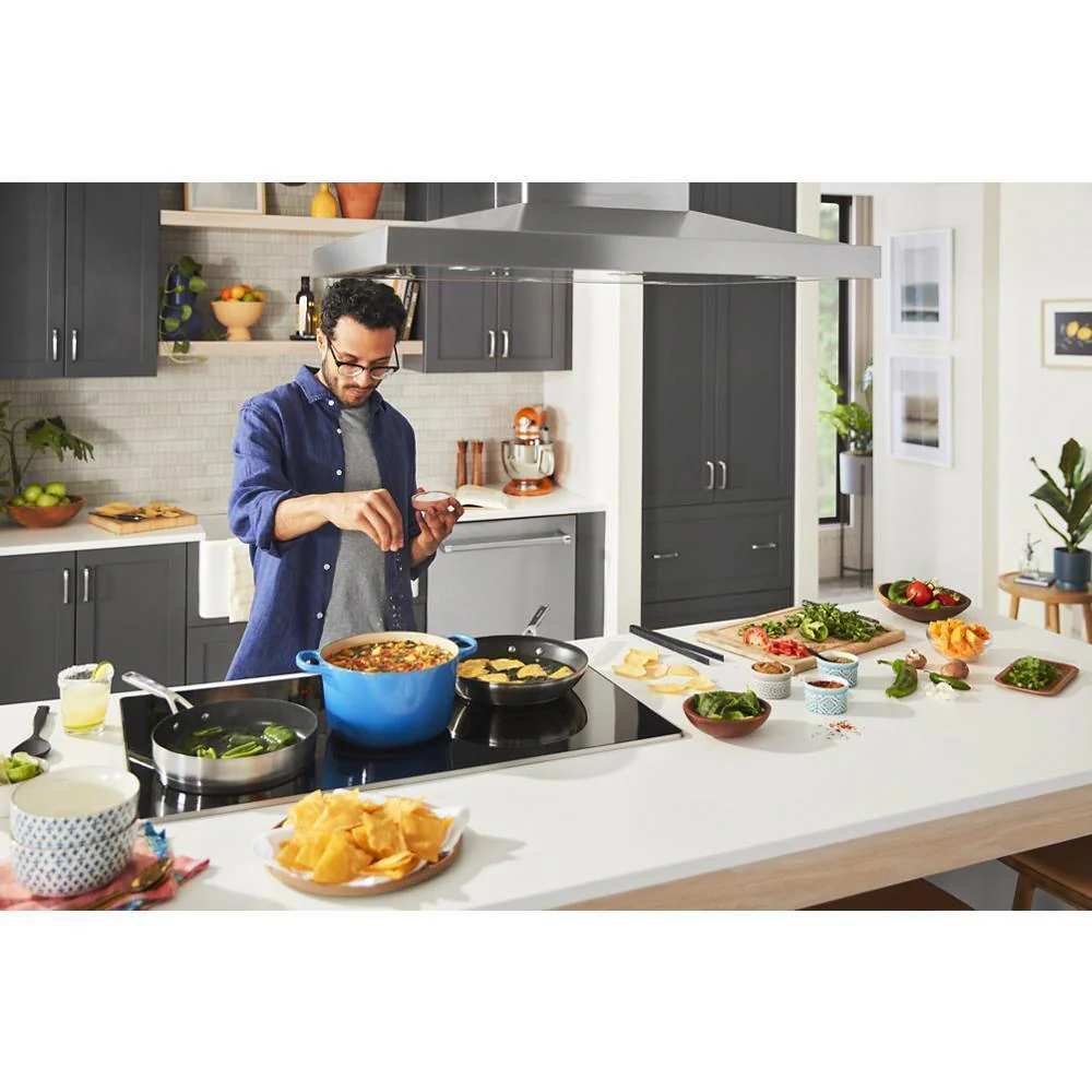 Kitchenaid KBFN502ESS 24.2 Cu. Ft. 42" Width Built-In Stainless French Door Refrigerator with Platinum Interior Design - Image 39