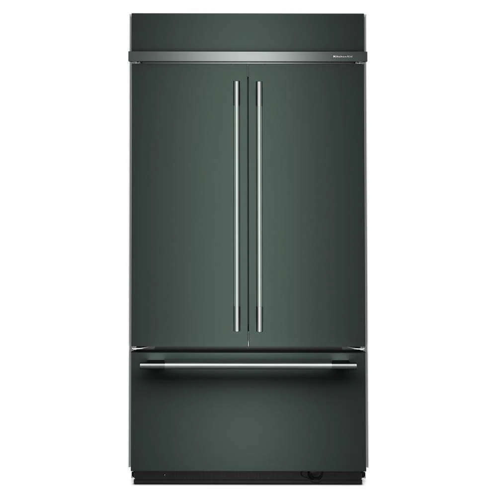 Kitchenaid KBFN542SJP 24.2 Cu. Ft. 42" Built-In French Door Bottom Mount Refrigerator with Platinum Interior
