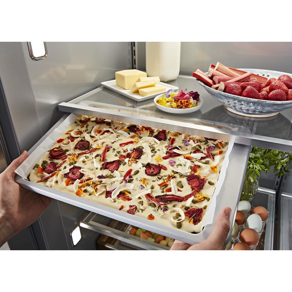 Kitchenaid KBSD708MBS 29.4 Cu. Ft. 48" Built-In Side-by-Side Refrigerator with Ice and Water Dispenser - Image 17