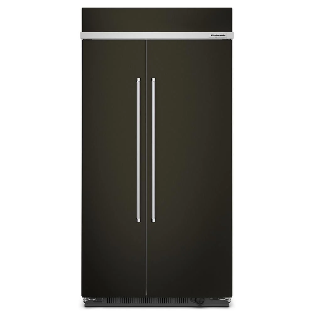 Kitchenaid KBSN702MBS 25.5 Cu Ft. 42" Built-In Side-by-Side Refrigerator with PrintShield™ Finish