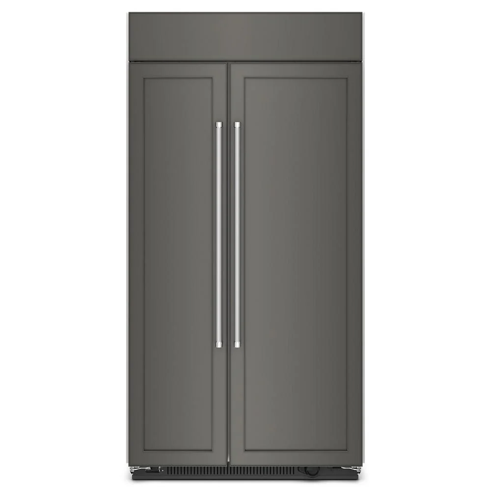 Kitchenaid KBSN702MPA 25.5 Cu Ft. 42" Built-In Side-by-Side Refrigerator with Panel-Ready Doors
