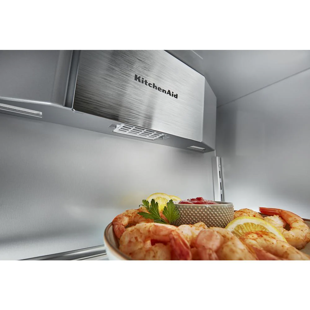 Kitchenaid KBSN702MPA 25.5 Cu Ft. 42" Built-In Side-by-Side Refrigerator with Panel-Ready Doors - Image 3