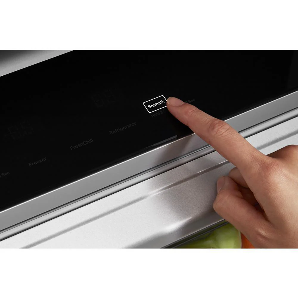 Kitchenaid KBSN708MPA 30 Cu. Ft. 48"" Built-In Side-by-Side Refrigerator with Panel-Ready Doors - Image 10