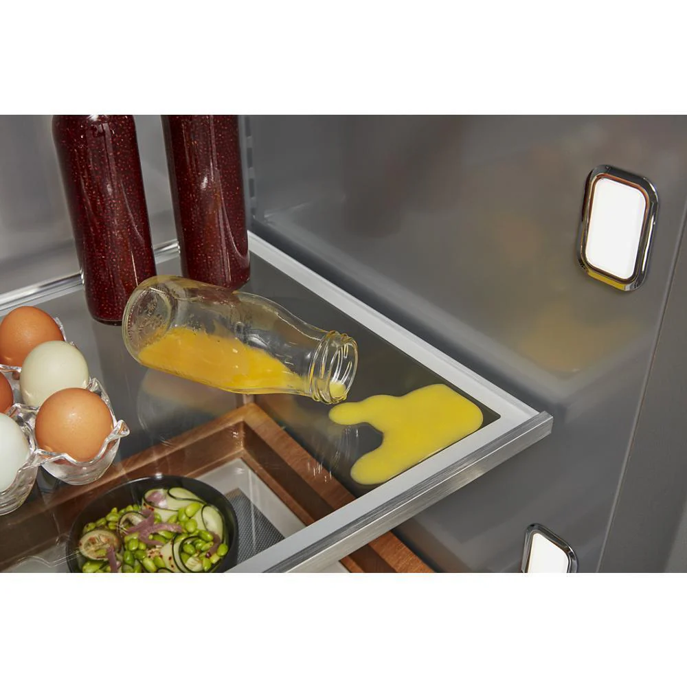 Kitchenaid KBSN708MPS 30 Cu. Ft. 48" Built-In Side-by-Side Refrigerator with PrintShield™ Finish - Image 9