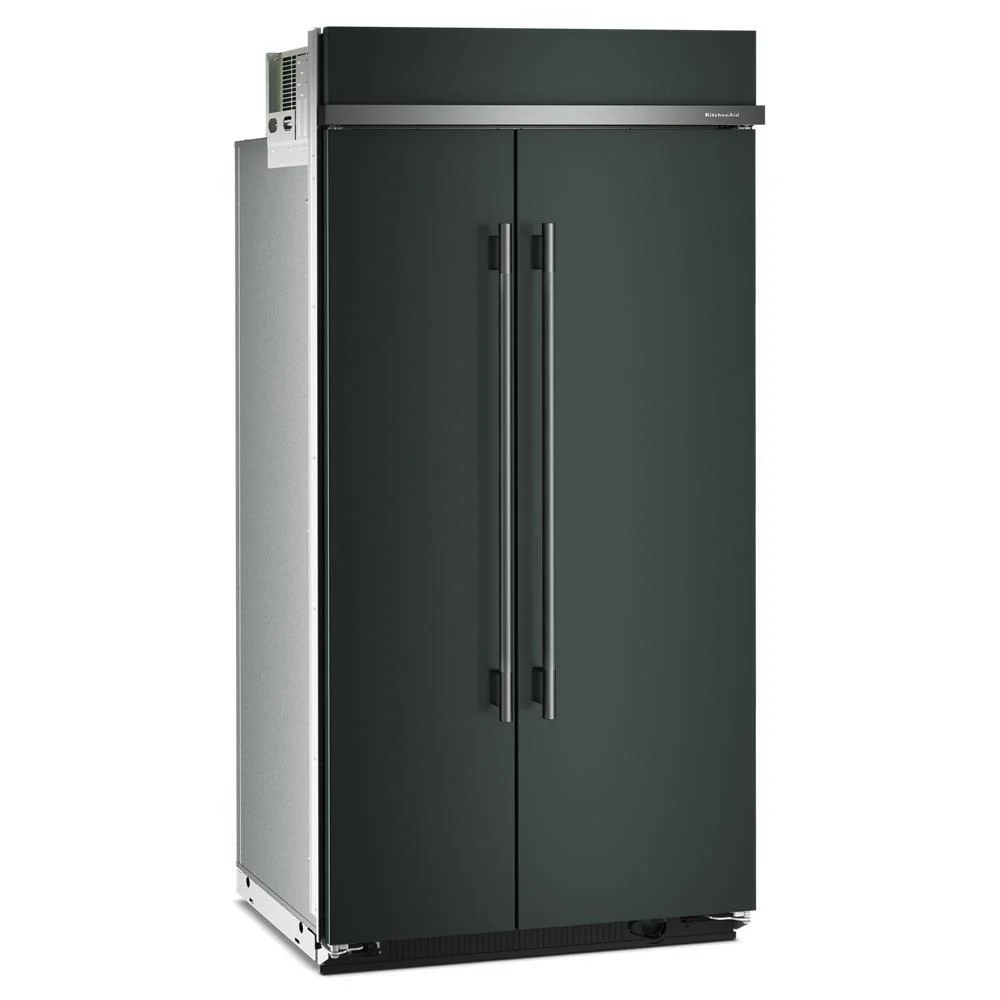 Kitchenaid KBSN742SJP 25.5 Cu. Ft. 42" Built-In Side-by-Side Refrigerator with Platinum Interior - Image 5