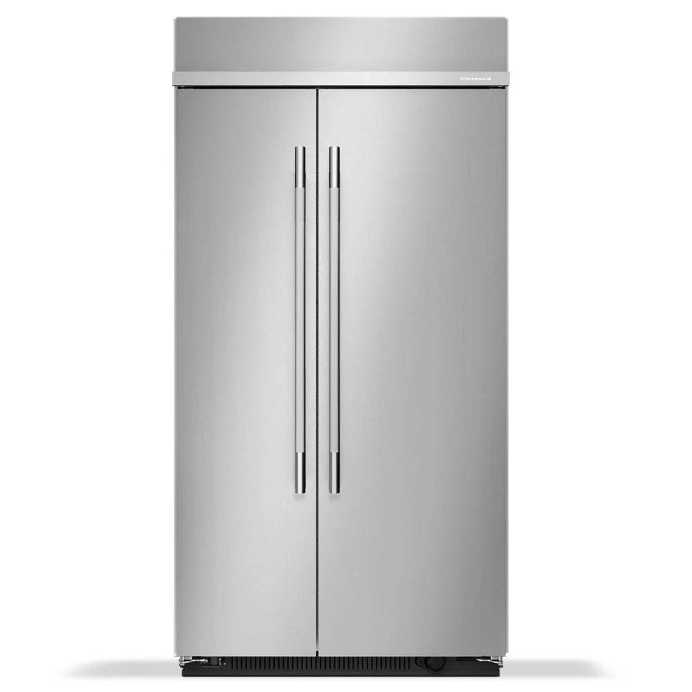 Kitchenaid KBSN742SPS 25.5 Cu. Ft. 42" Built-In Side-by-Side Refrigerator with Platinum Interior