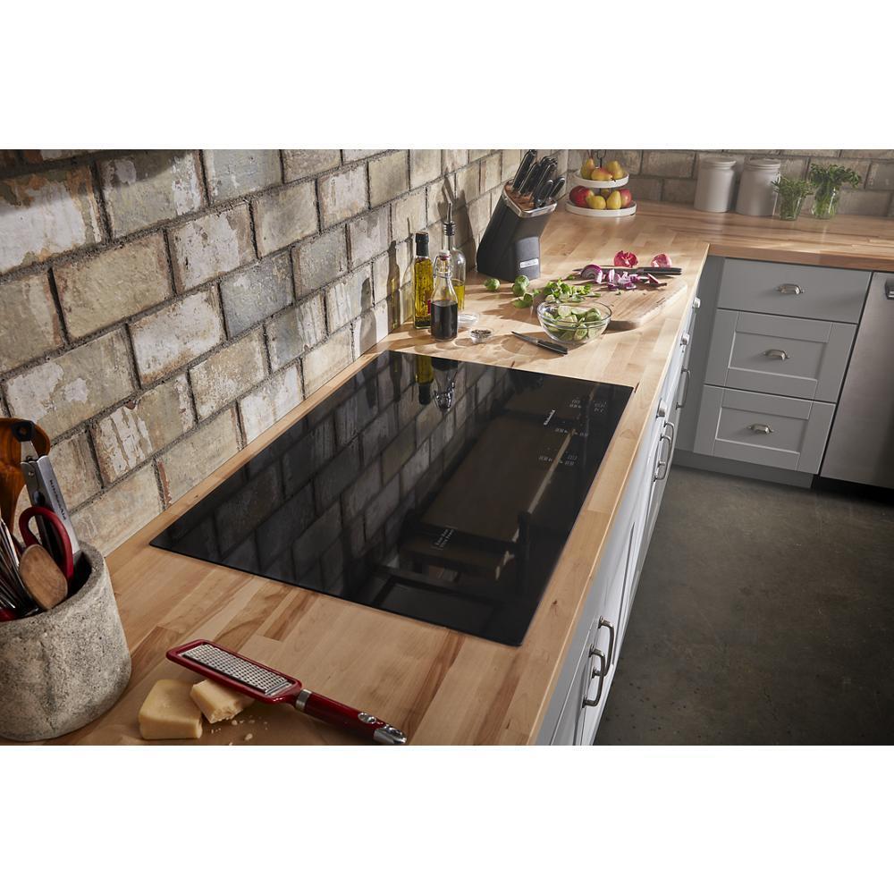 Kitchenaid KCES950KBL 30" Electric Cooktop with 5 Elements and Touch-Activated Controls - Image 6
