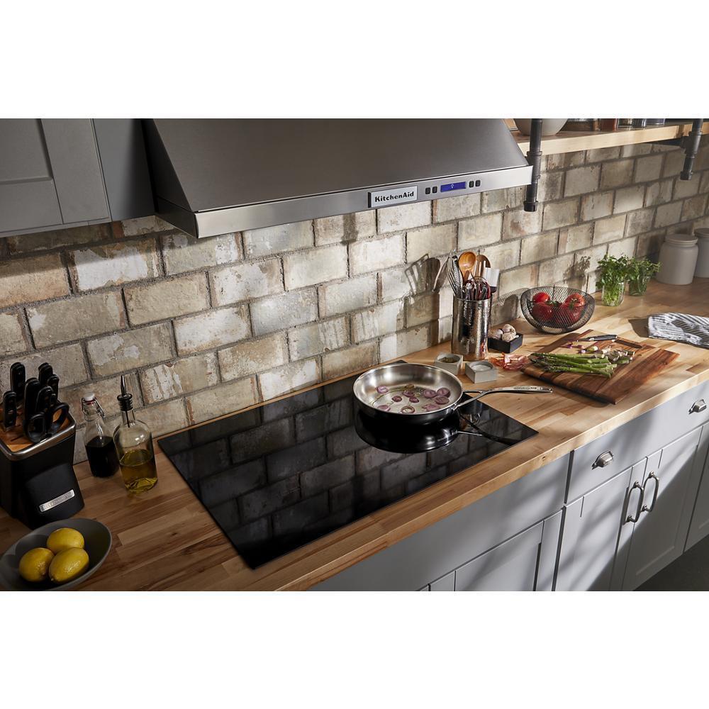 Kitchenaid KCES950KBL 30" Electric Cooktop with 5 Elements and Touch-Activated Controls - Image 7