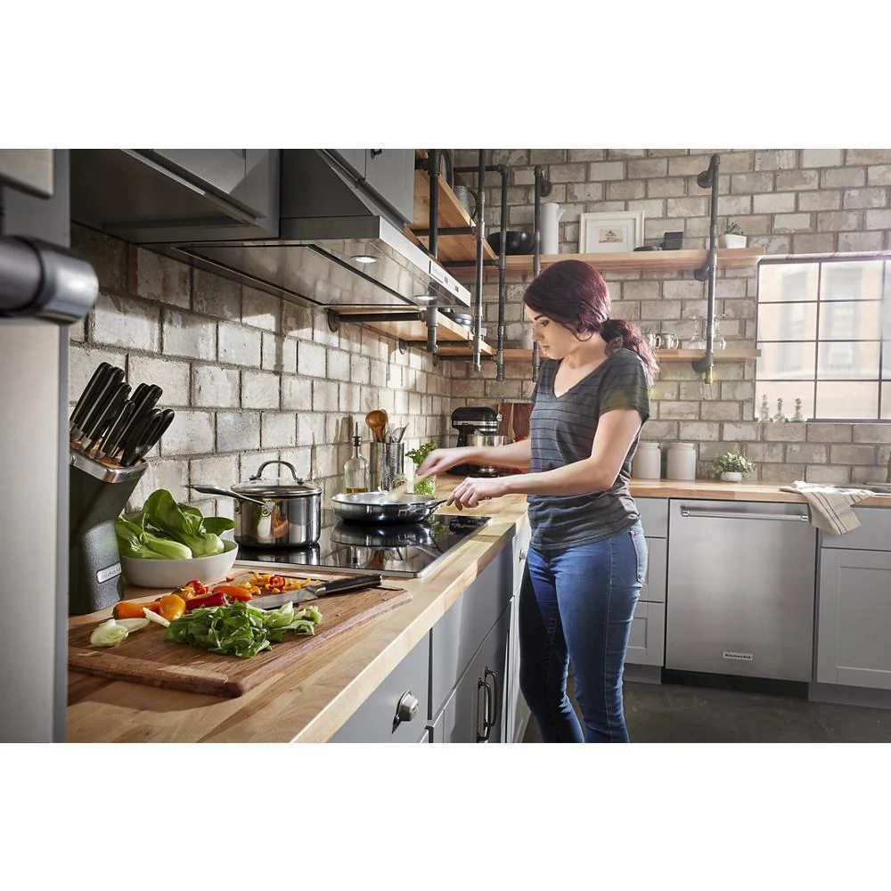 Kitchenaid KCES950KSS 30" Electric Cooktop with 5 Elements and Touch-Activated Controls - Image 8