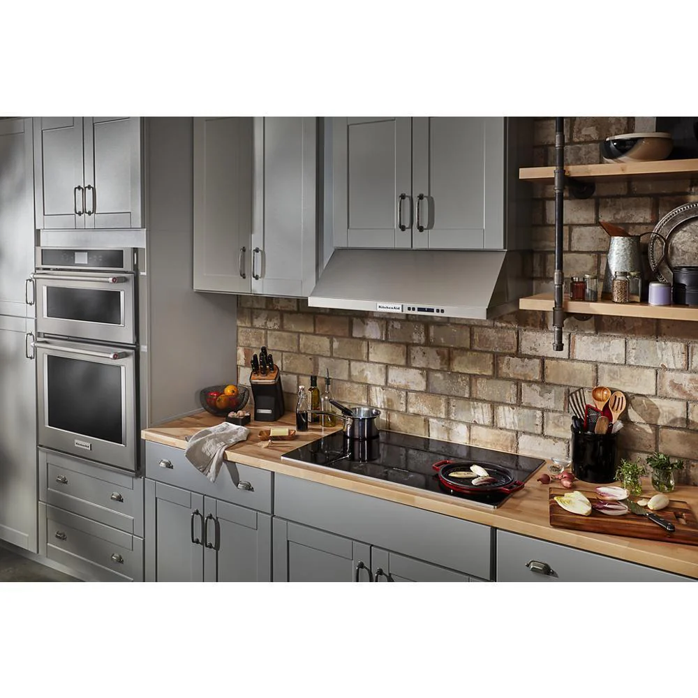 Kitchenaid KCES956KSS 36" Electric Cooktop with 5 Elements and Touch-Activated Controls - Image 7
