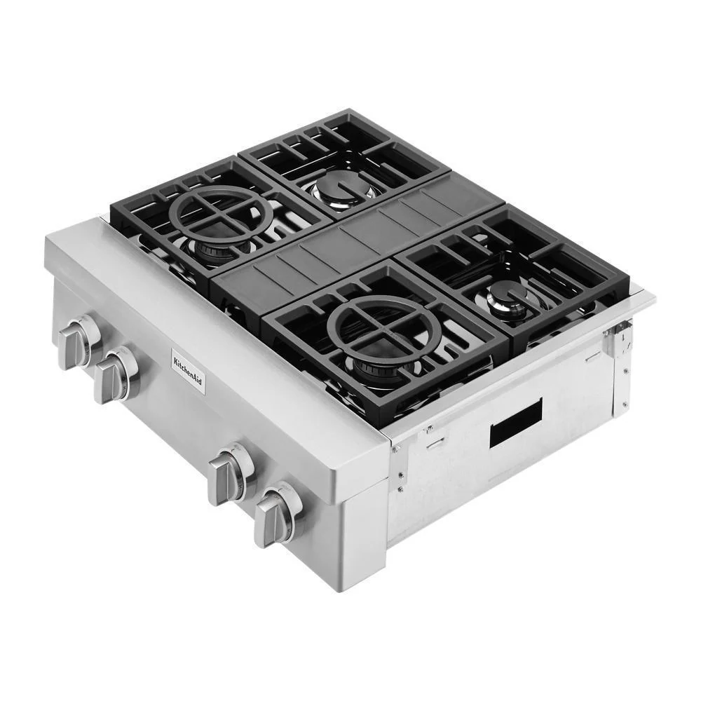 KCGC500JSS KitchenAid® 30'' 4-Burner Commercial-Style Gas Rangetop - Image 4