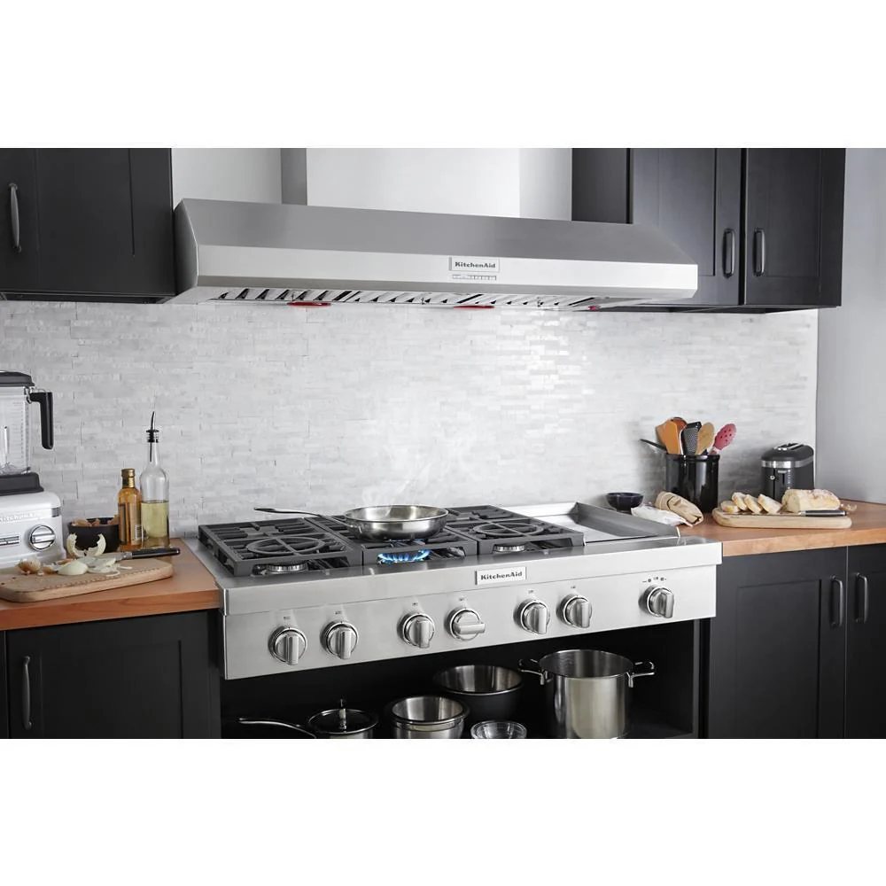 KCGC558JSS KitchenAid® 48'' 6-Burner Commercial-Style Gas Rangetop with Griddle - Image 17