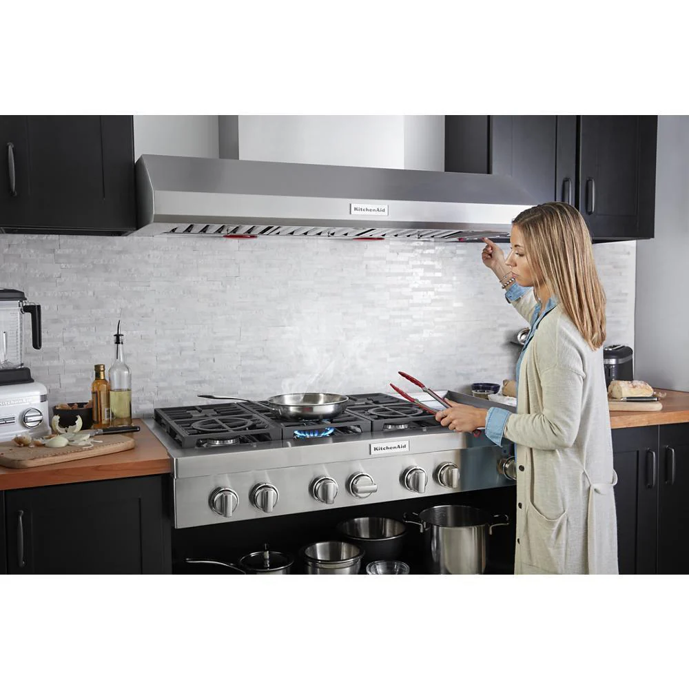 KCGC558JSS KitchenAid® 48'' 6-Burner Commercial-Style Gas Rangetop with Griddle - Image 22