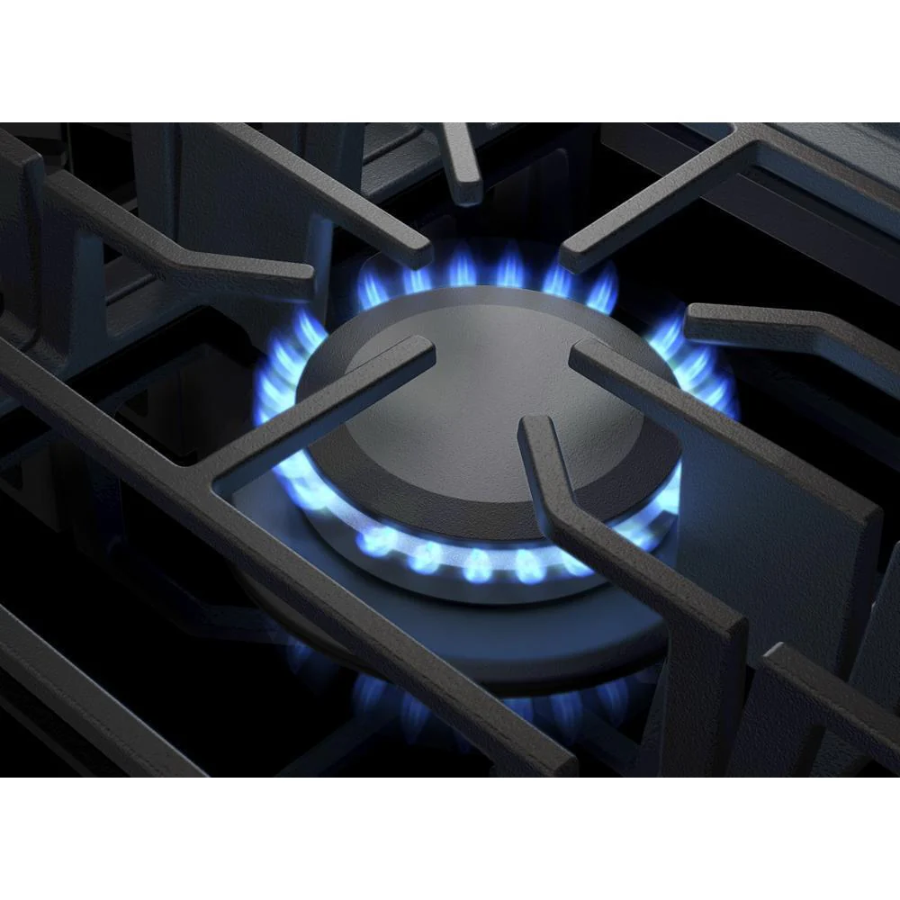 Kitchenaid KCGG530PBL 30" Gas-on-Glass Cooktop - Image 17