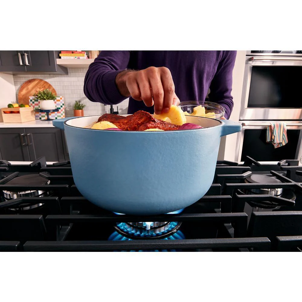 Kitchenaid KCGG530PBL 30" Gas-on-Glass Cooktop - Image 18