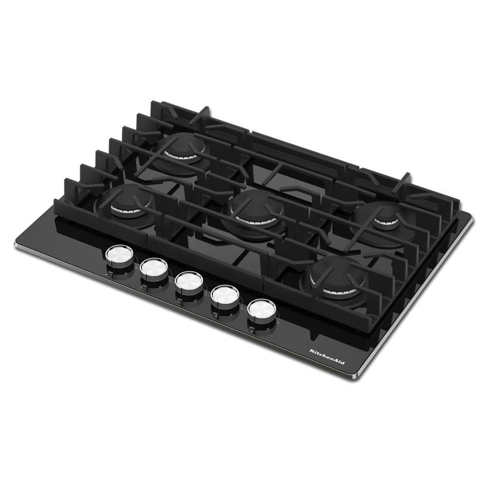 Kitchenaid KCGG536PBL 36" Gas-on-Glass Cooktop - Image 13