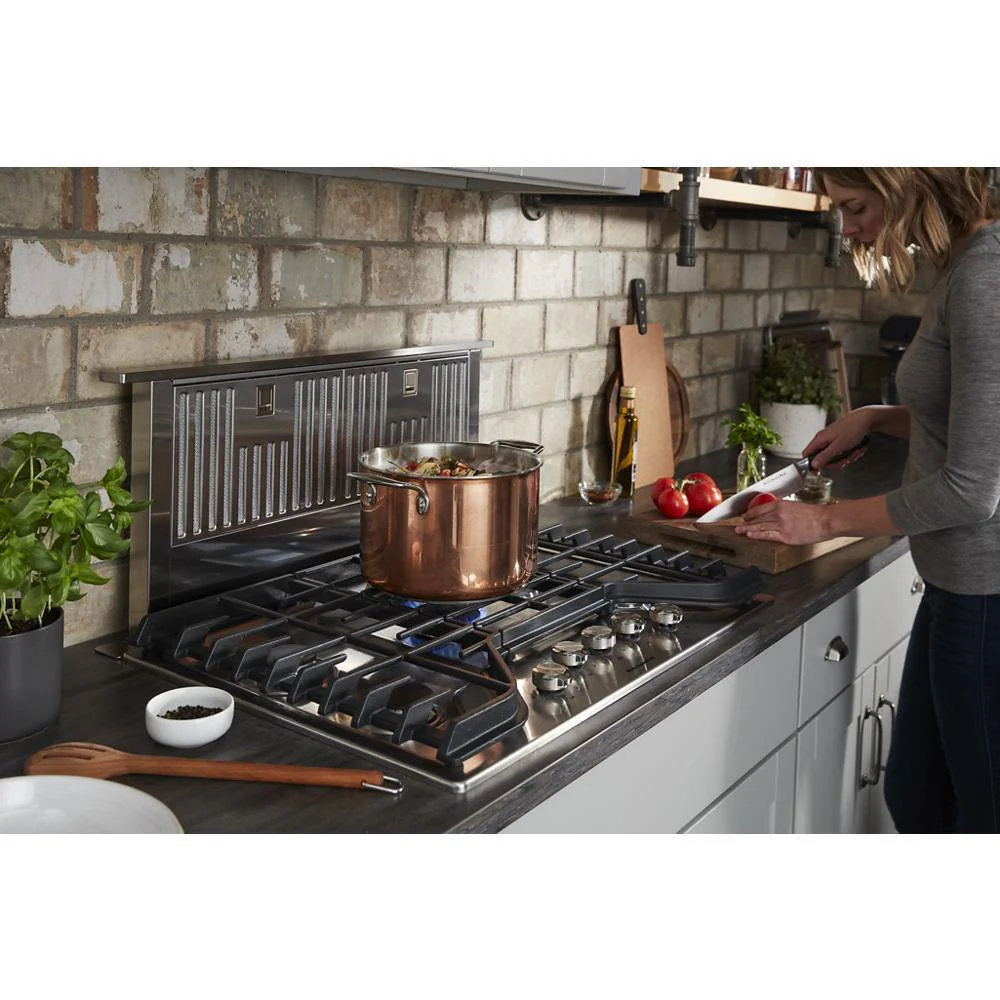 Kitchenaid KCGS350ESS 30" 5-Burner Gas Cooktop - Image 15