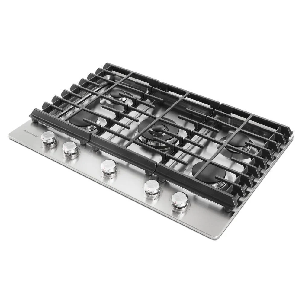 Kitchenaid KCGS550ESS 30" 5-Burner Gas Cooktop - Image 3