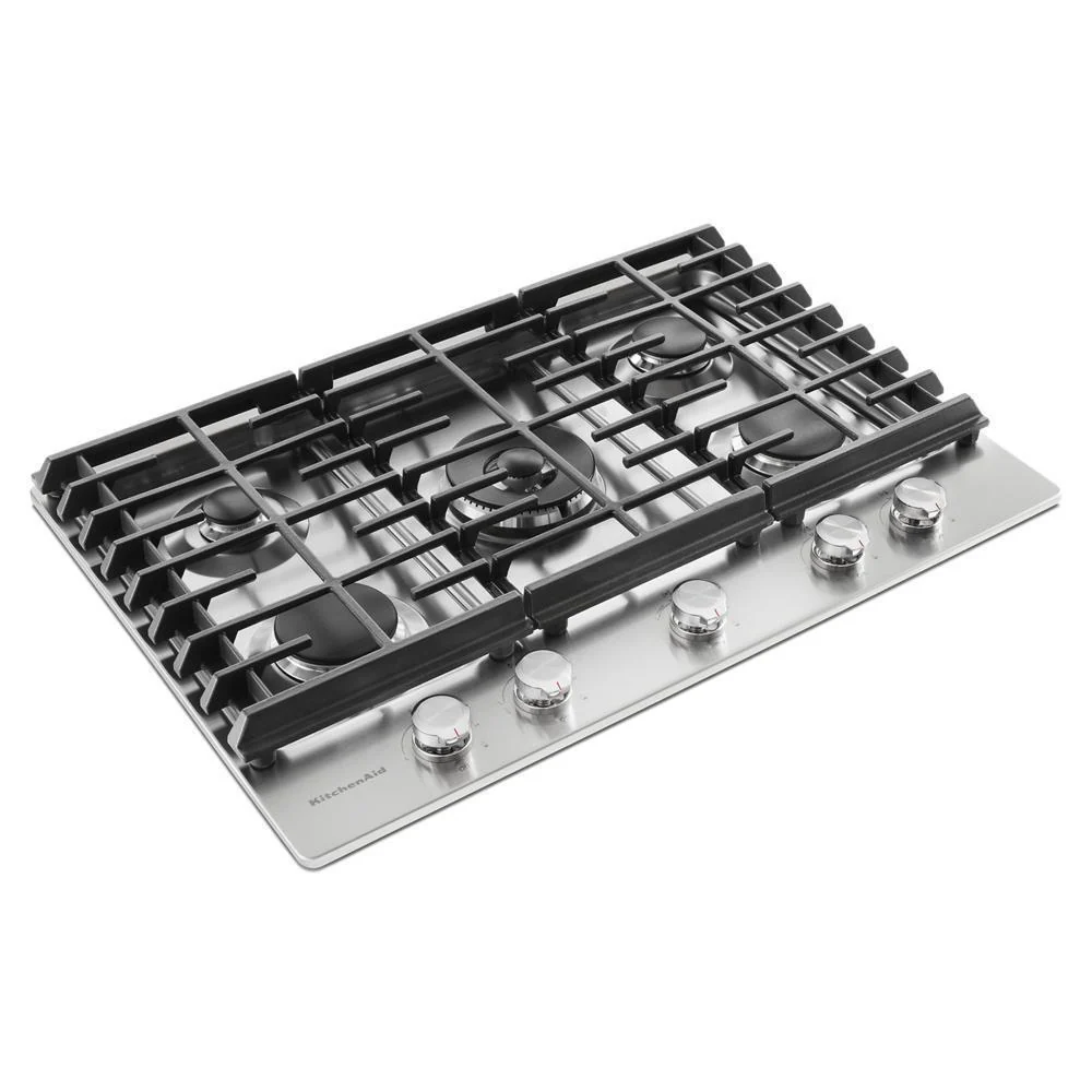 Kitchenaid KCGS550ESS 30" 5-Burner Gas Cooktop - Image 4