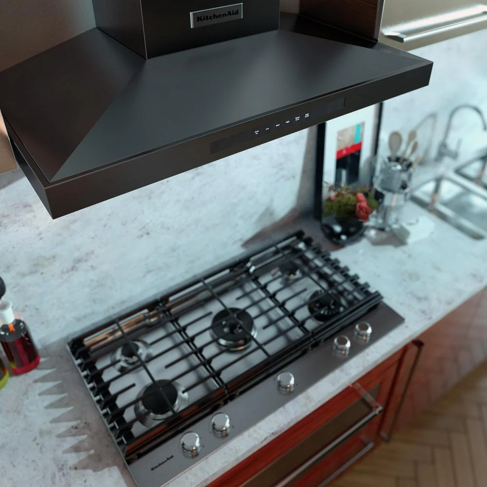 Kitchenaid KCGS956ESS 36" 5-Burner Gas Cooktop with Griddle - Image 10