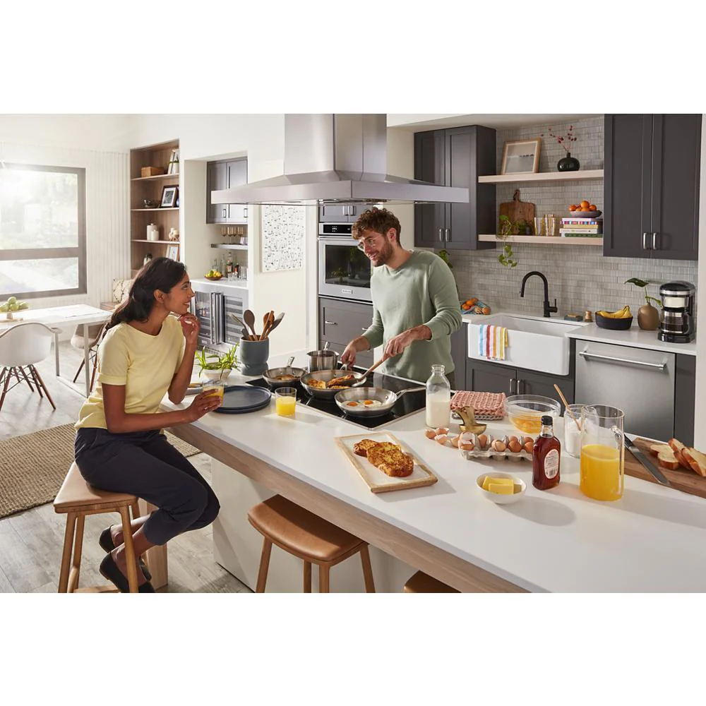 Kitchenaid KCIG550JSS 30-Inch 5-Element Sensor Induction Cooktop - Image 17