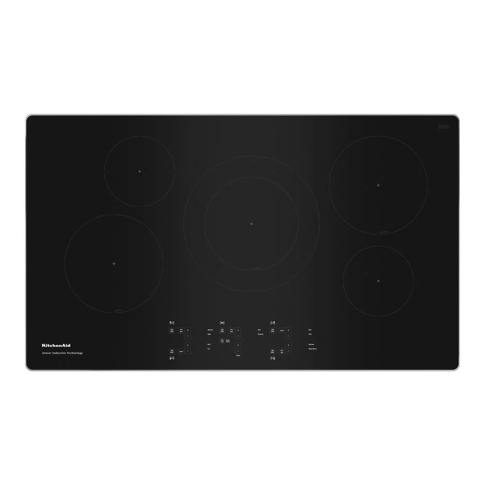 Kitchenaid KCIG556JSS 36-Inch 5-Element Sensor Induction Cooktop - Image 2