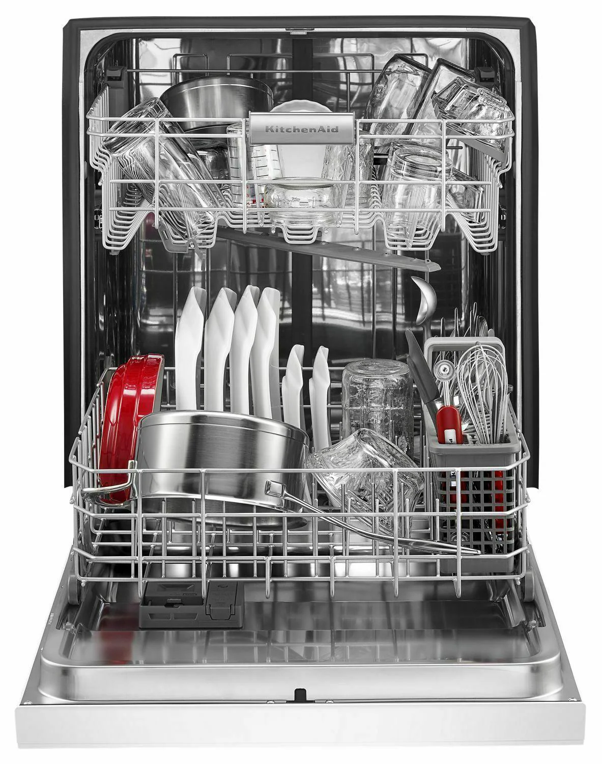 46 DBA Dishwasher with ProWash™, Front Control - White - Image 3