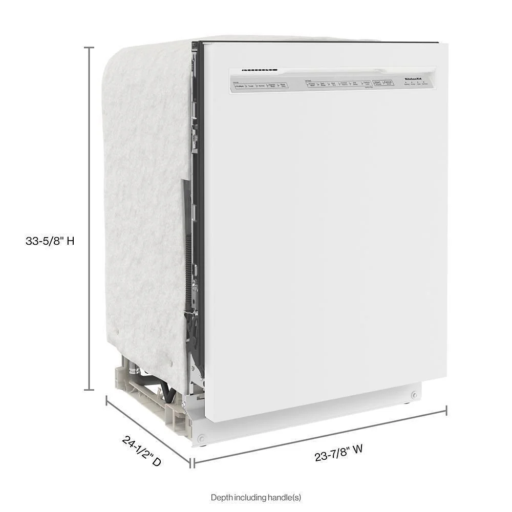 Kitchenaid KDFE104KWH Two-Rack Dishwasher with 30+ Total Wash Jets, 47 dBA - Image 9