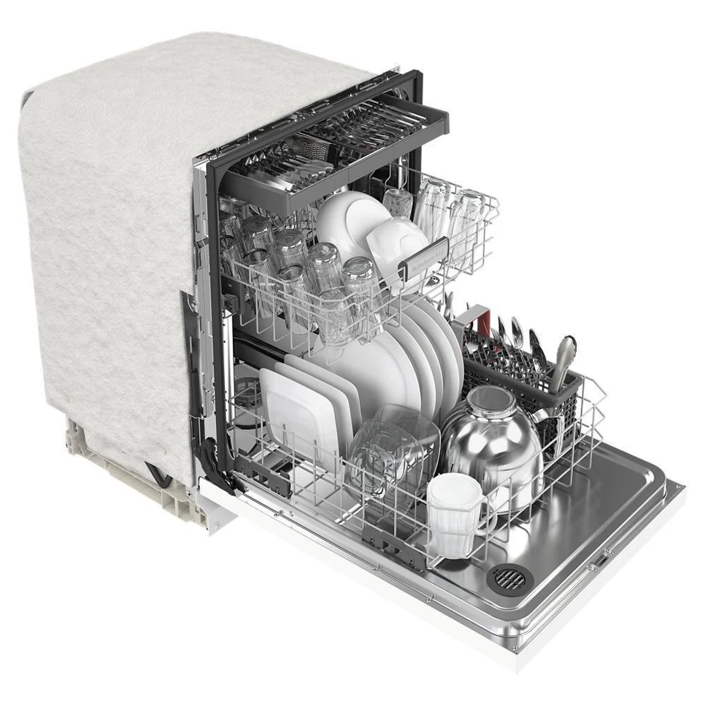 Kitchenaid KDFE204KWH Third Level Utensil Rack Dishwasher with 30+ Total Wash Jets, 39 dBA - Image 15
