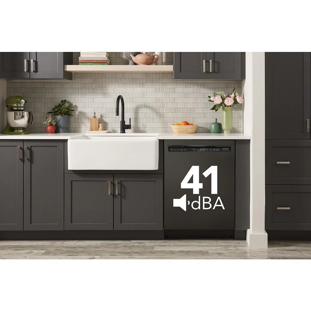 Kitchenaid KDFE304RBS Third Level Jet Rack Dishwasher with 40+ Total Wash Jets, 41 dBA - Image 7