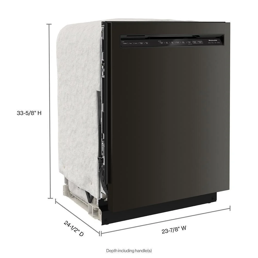 Kitchenaid KDFM404KBS 360(degree) Max Jets™ Third Rack Dishwasher with 50+ Total Wash Jets, 44 dBA - Image 10