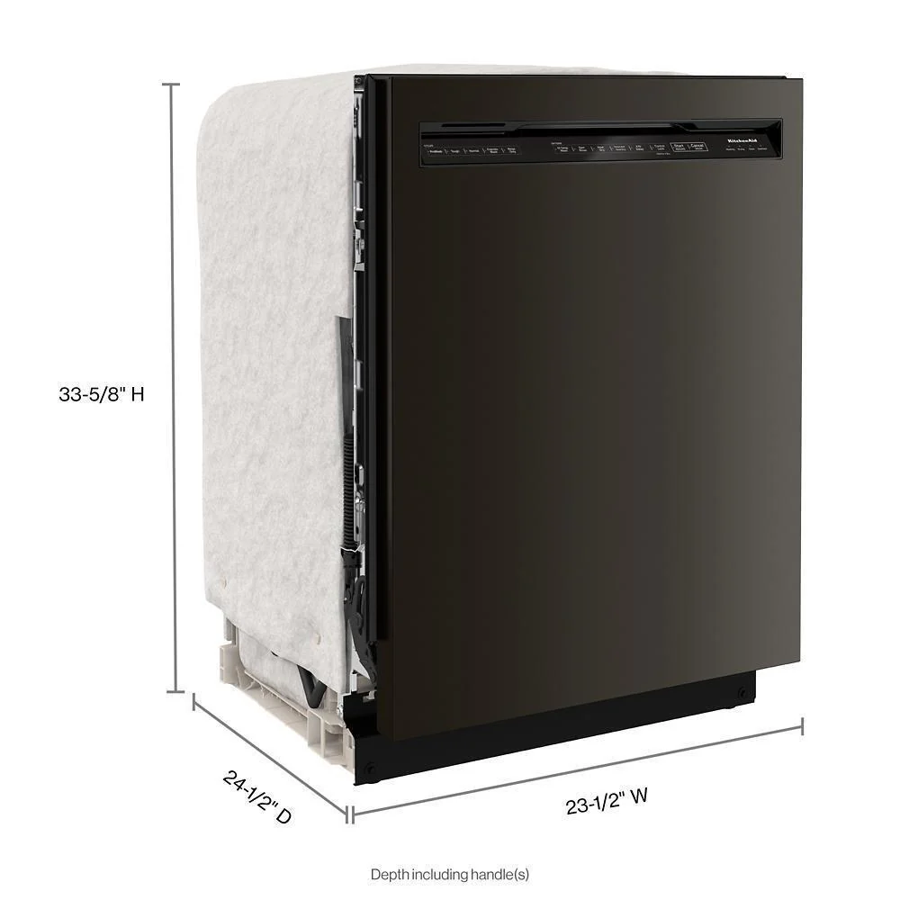 Kitchenaid KDFM404KBS 360(degree) Max Jets™ Third Rack Dishwasher with 50+ Total Wash Jets, 44 dBA - Image 5