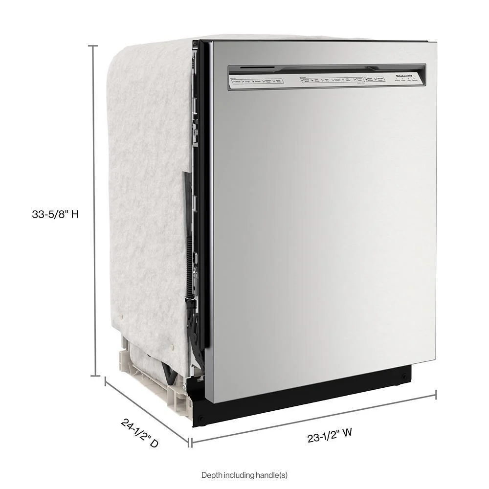 Kitchenaid KDFM404KPS 360(degree) Max Jets™ Third Rack Dishwasher with 50+ Total Wash Jets, 44 dBA - Image 3