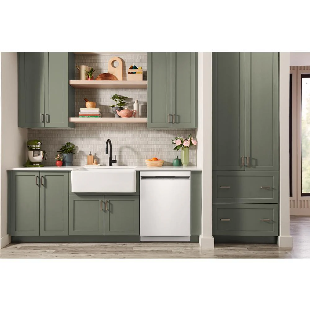 Kitchenaid KDFS224SWH Third Level Utensil Rack Dishwasher with 30+ Total Wash Jets 47 dBA - Image 2