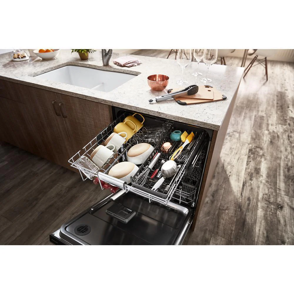 Kitchenaid KDPM604KBS 360(degree) Max Jets™ Third Rack Dishwasher with Fan-Enabled ProDry™ System, 44 dBA - Image 37