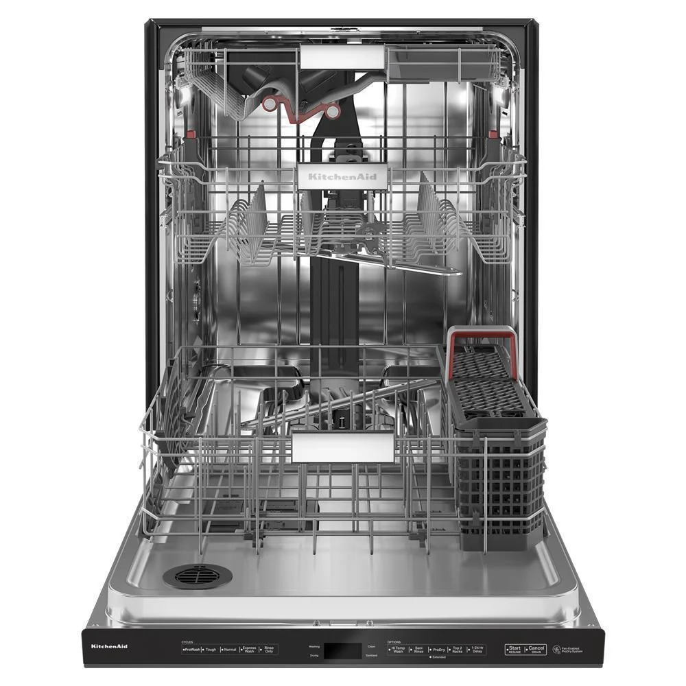Kitchenaid KDPM804KBS 360(degree) Max Jets™ Third Rack Dishwasher with Stainless Steel Third Rack Wash Jets, 44 dBA - Image 10